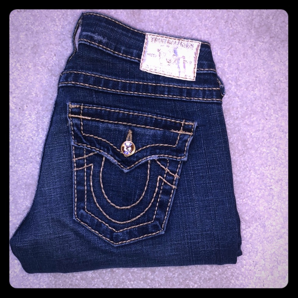 True Religion with Swarovski Crystals Jeans